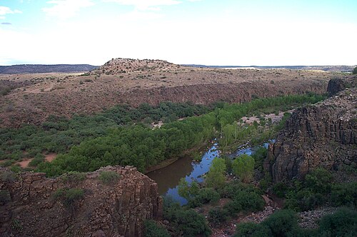 Green Verde Valley and Oak Creek Canyon country near Cottonwood and Sedona